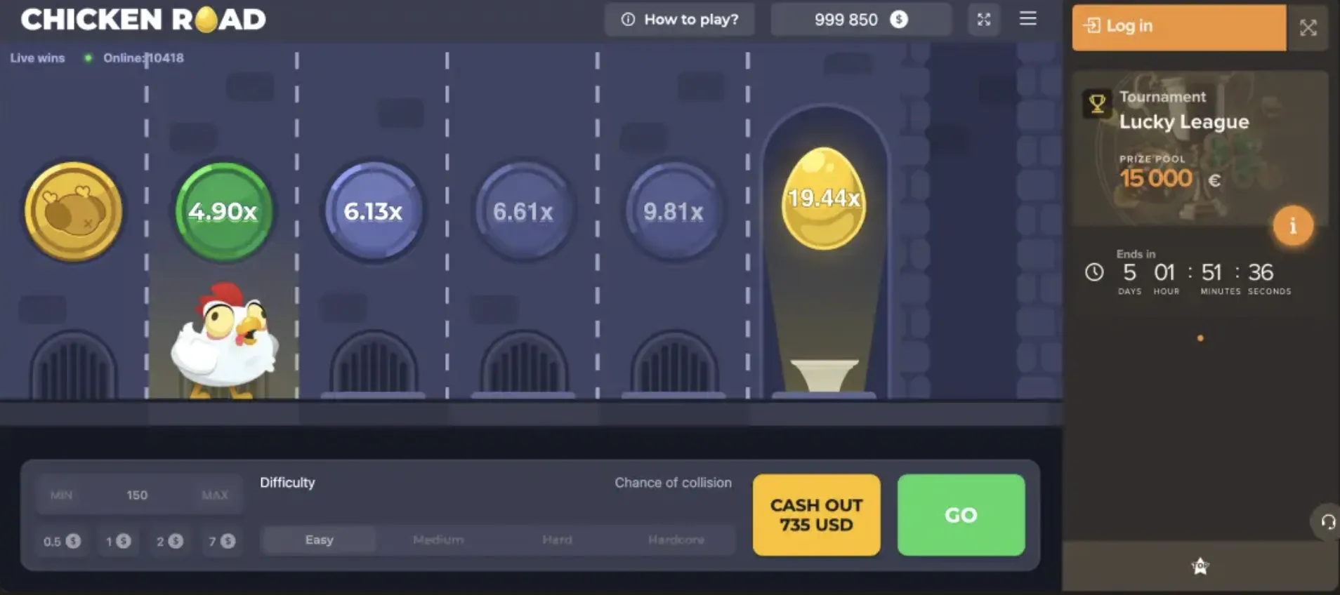 Game screen 5